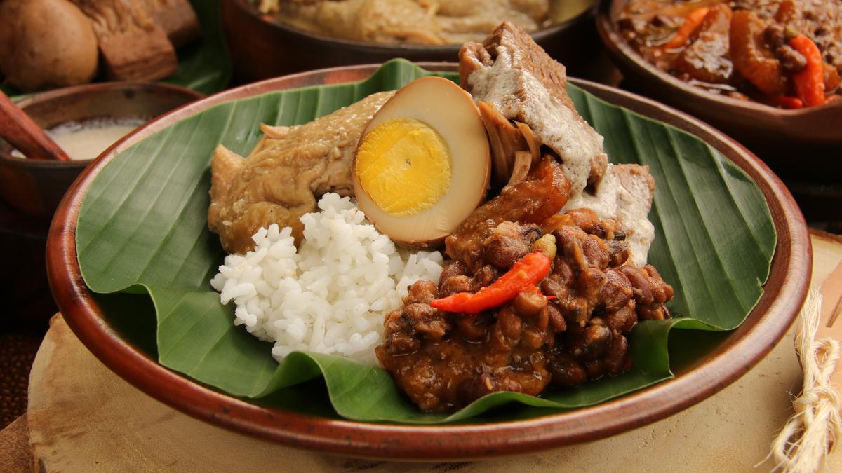 Indonesian gudeg yogya